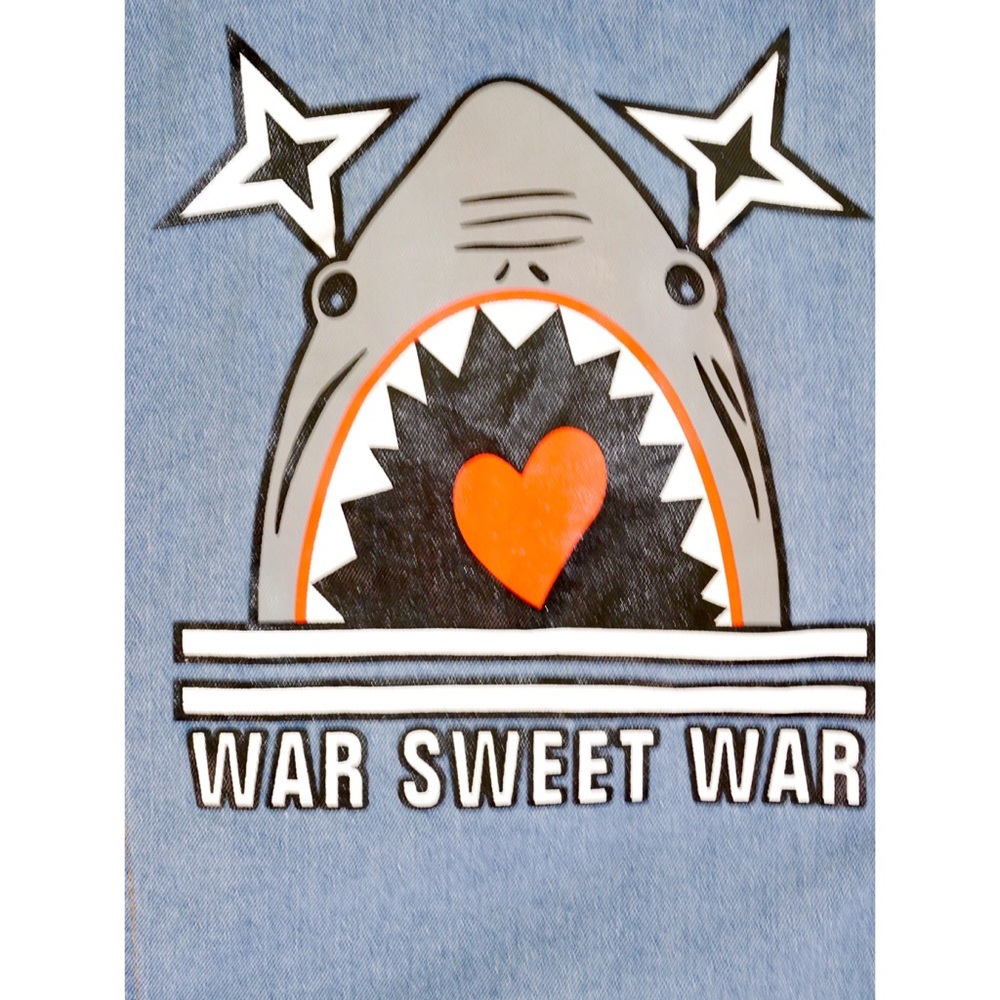 Denim Jacket w-Custom Graphics - Picture 4 of 4